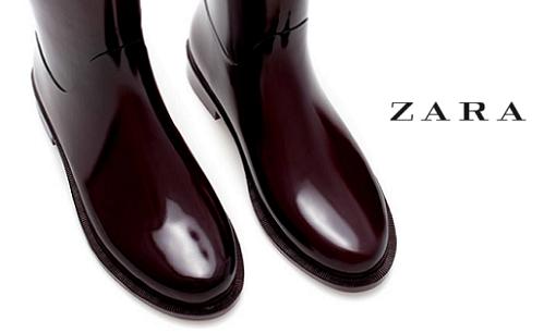 Botas de agua de Zara 2013/2014: ¡Estilo bajo la lluvia!