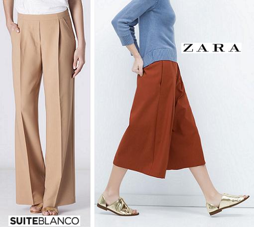 pantalones palazzo culotte tendencias moda primavera verano 2015